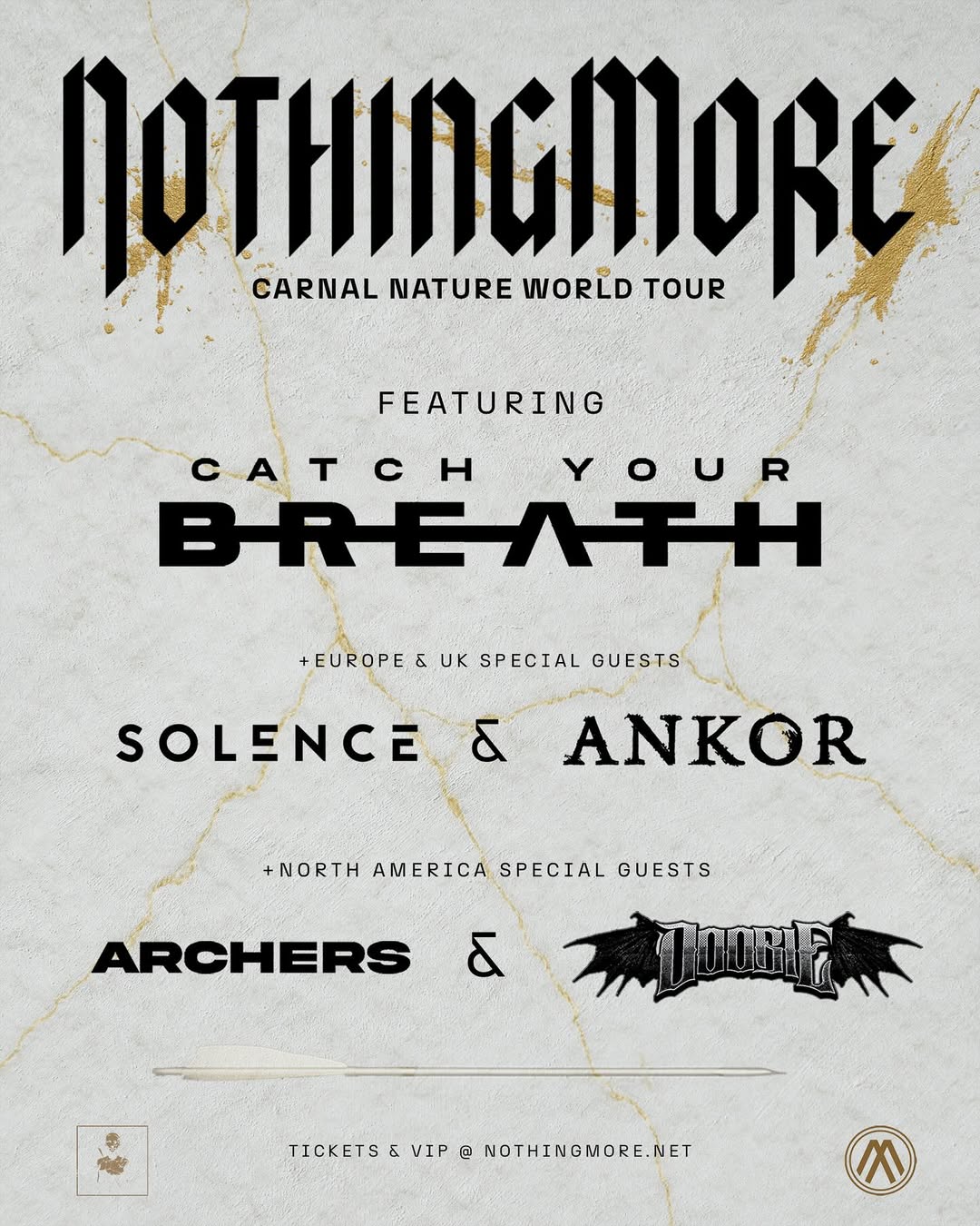 Catch Your Breath Carnal Nature World Tour Poster 2025-2026